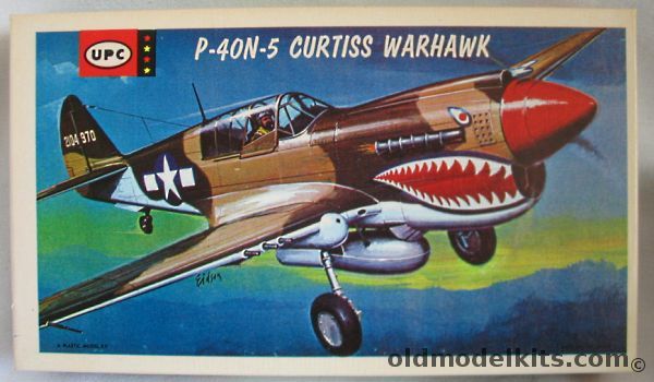 UPC 1/72 Curtiss P-40N-5 Warhawk (ex-Nitto), 8012-49 plastic model kit